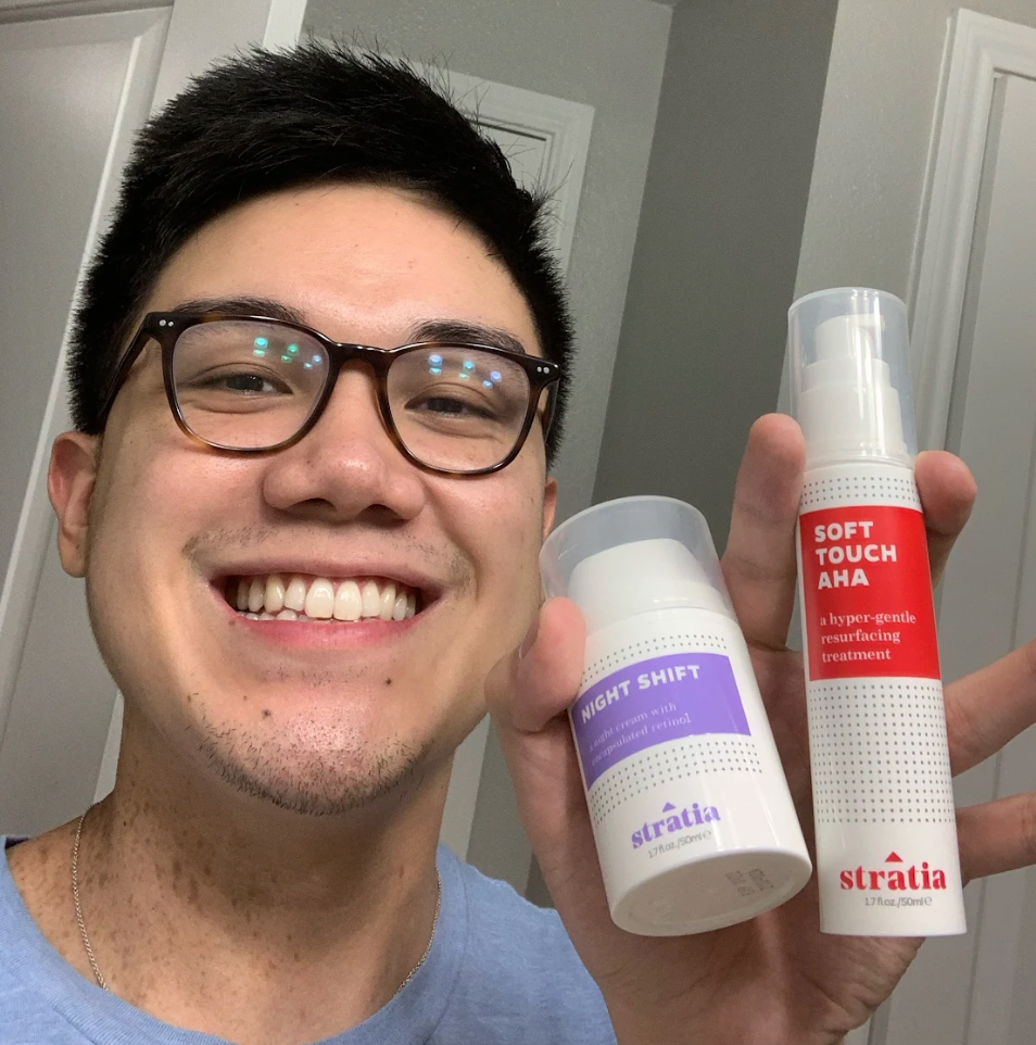 aha skincare review by Christian